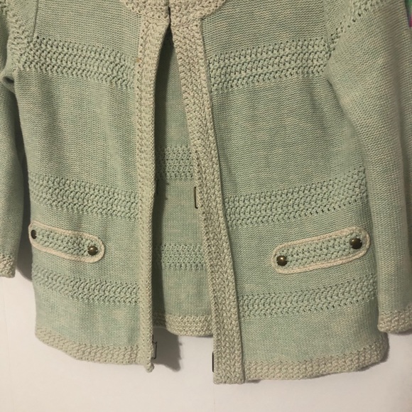 Cabi Mint Green Society Cardigan - Picture 5 of 9
